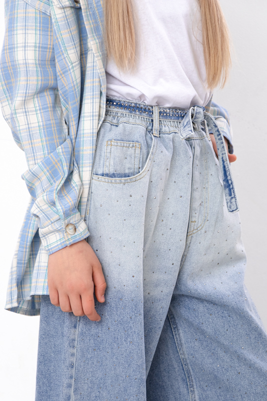 Джинси для дівчинки (підліткові)